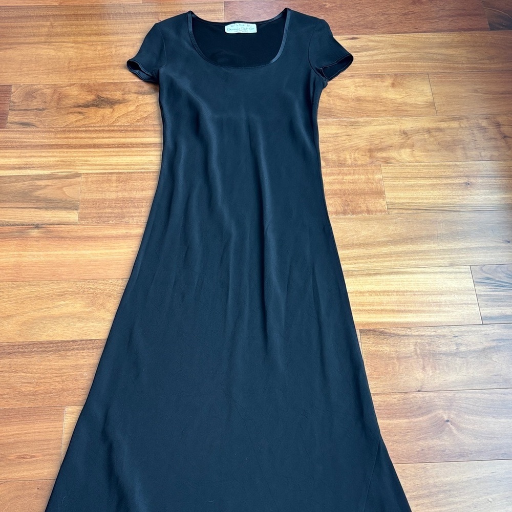 Vintage black maxi dress